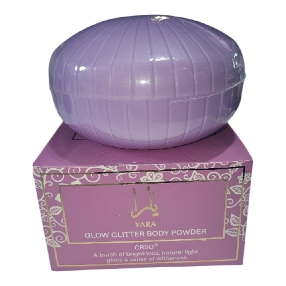 LAST ONE Yara Glow Glitter Body Powder - Sealed New 100g Limited Time Offer
